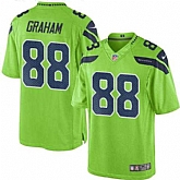 Nike Men & Women & Youth Seahawks 88 Jimmy Graham Green Color Rush Limited Jersey,baseball caps,new era cap wholesale,wholesale hats